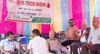 सयपत्री सहकारीद्वारा सुनवलमा रक्तदानः ४ महिला सहित २८ रक्तदाता रक्तदानमा सहभागी   