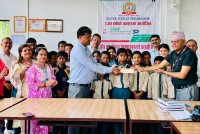 सयपत्री सहकारीको रतज बर्षः २ जना बालबालिकालाई छात्रवृत्ति प्रदान  