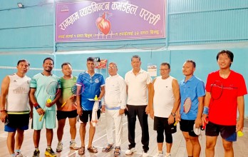 रामग्रामका ओशिन र महेश क्लव स्तरीय ब्याडमिन्टनको उपाधी जित्न सफल 