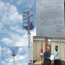 नवलपुरको पहाडि क्षेत्रमा टेलिफोनको टावर सञ्चालनको तयारी, स्थानीयमा खुसियाली