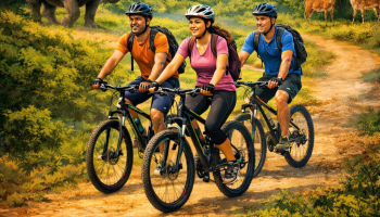 भोली नवलपरासीमा सम्पदा साईकल यात्रा हुँदै 