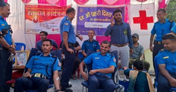 नवलपरासीको परासीमा ७९ युनिट रगत संकलन 