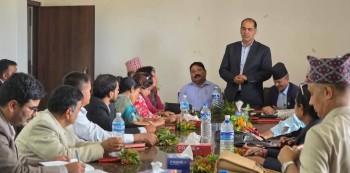 लुम्बिनी प्रदेशका १२ जिल्लाका समन्वय प्रमुखहरूको घुम्ति बैठक परासीमा 
