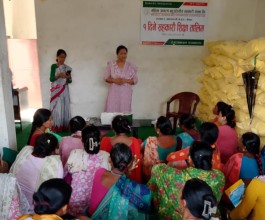 महिला जागरण सहकारीद्वारा शेयर सदस्य महिलाहरूलाई सहकारी शिक्षा तालिम
