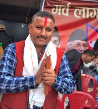 नेकपा एमालेका उम्मेदवार खरेलद्वारा २५ बुँदे चुनावी घोषणा पत्र सार्वजनिक