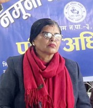 नमूना महिला समाज परासीको अध्यक्षमा पौडेल सर्वसम्मत 