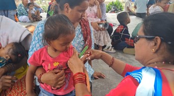 नवलपरासीमा बालबालिकाहरूको पोषणको अवस्था लेखाजोखा अन्तिम चरणमा