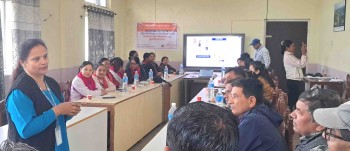 लैङ्गिक हिंसा विरुद्धको १६ दिने अभियानको नवौं दिन, रामग्रामका शिक्षक महिला कर्मचारीसँग अभिमुखिकरण