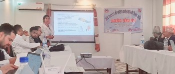 स्वास्थ्य कार्यालयकाे अर्धबार्षिक समिक्षा,  नवलपरासीलाई नेपालकै पहिलो पूर्ण संस्थागत सुत्केरी घोषणा गर्ने लक्ष्य
