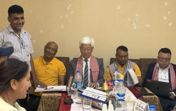 रोटरी क्लव अफ नवलपरासीद्वारा डिस्टिक गभर्नरलाई स्वागत 