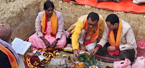 सरावल गाउँपालिकाको प्रशासकीय भवनको शिलान्यास, भवन बन्न लागेकोमा नागरिकहरूमा खुसियाली